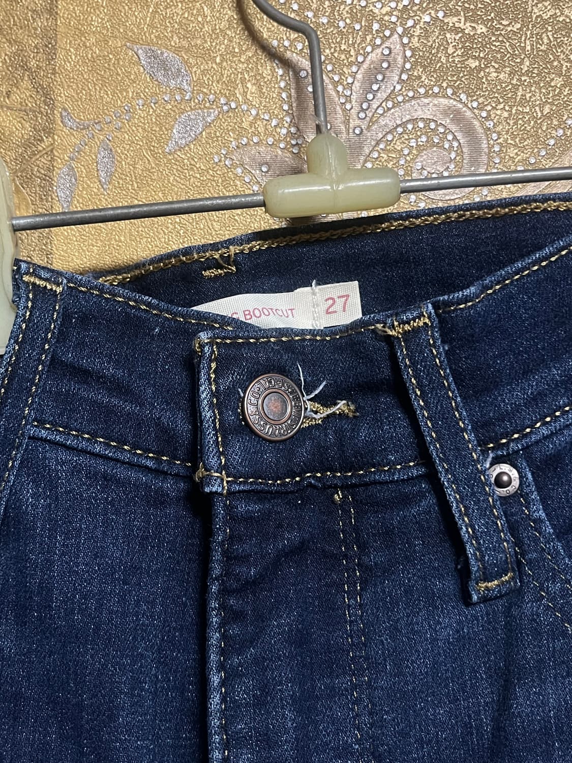 리바이스 부츠컷 청바지 W27 L28 상품이미지4