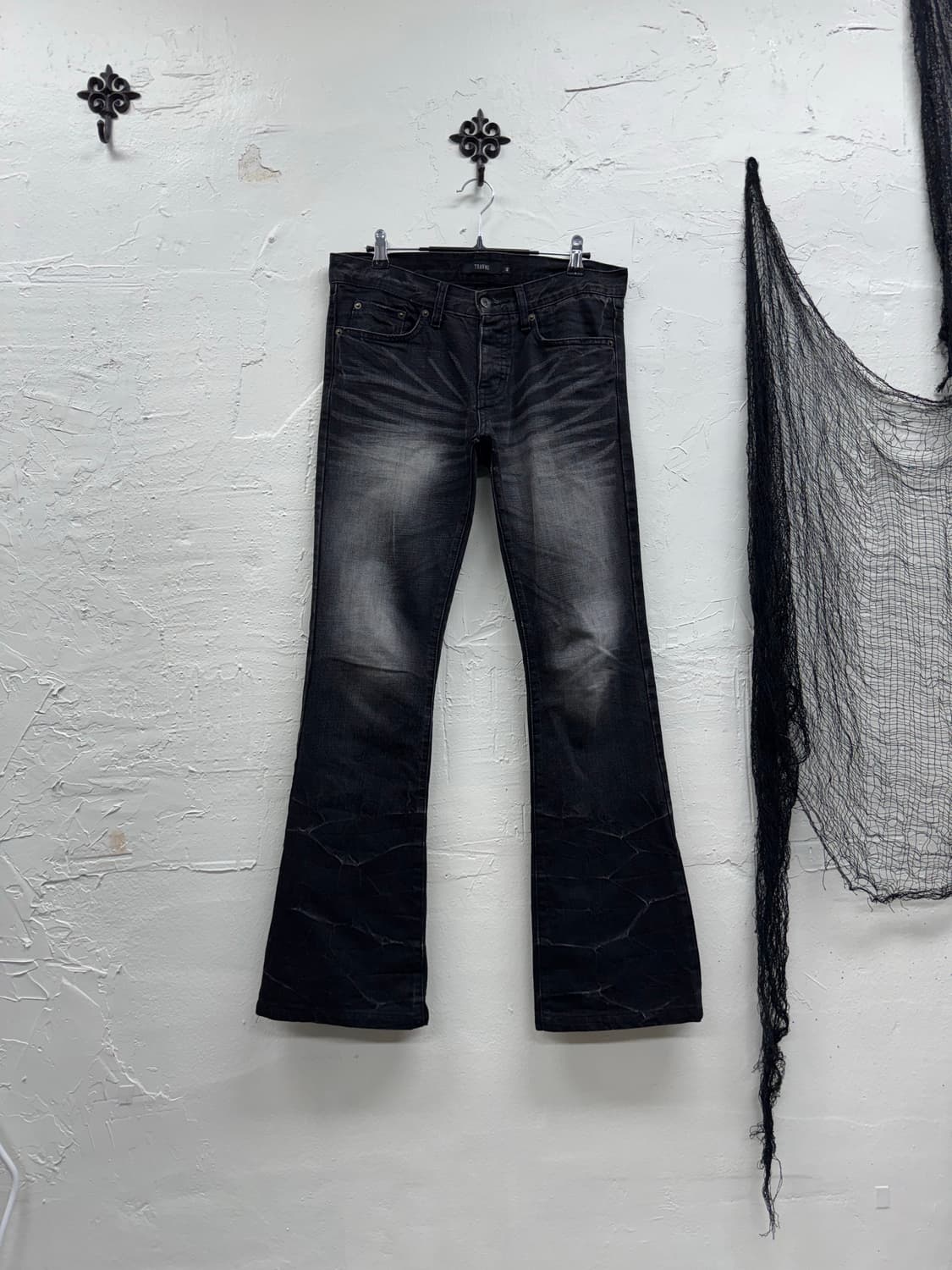 Travas 00s archive black washing boots c 상품이미지2