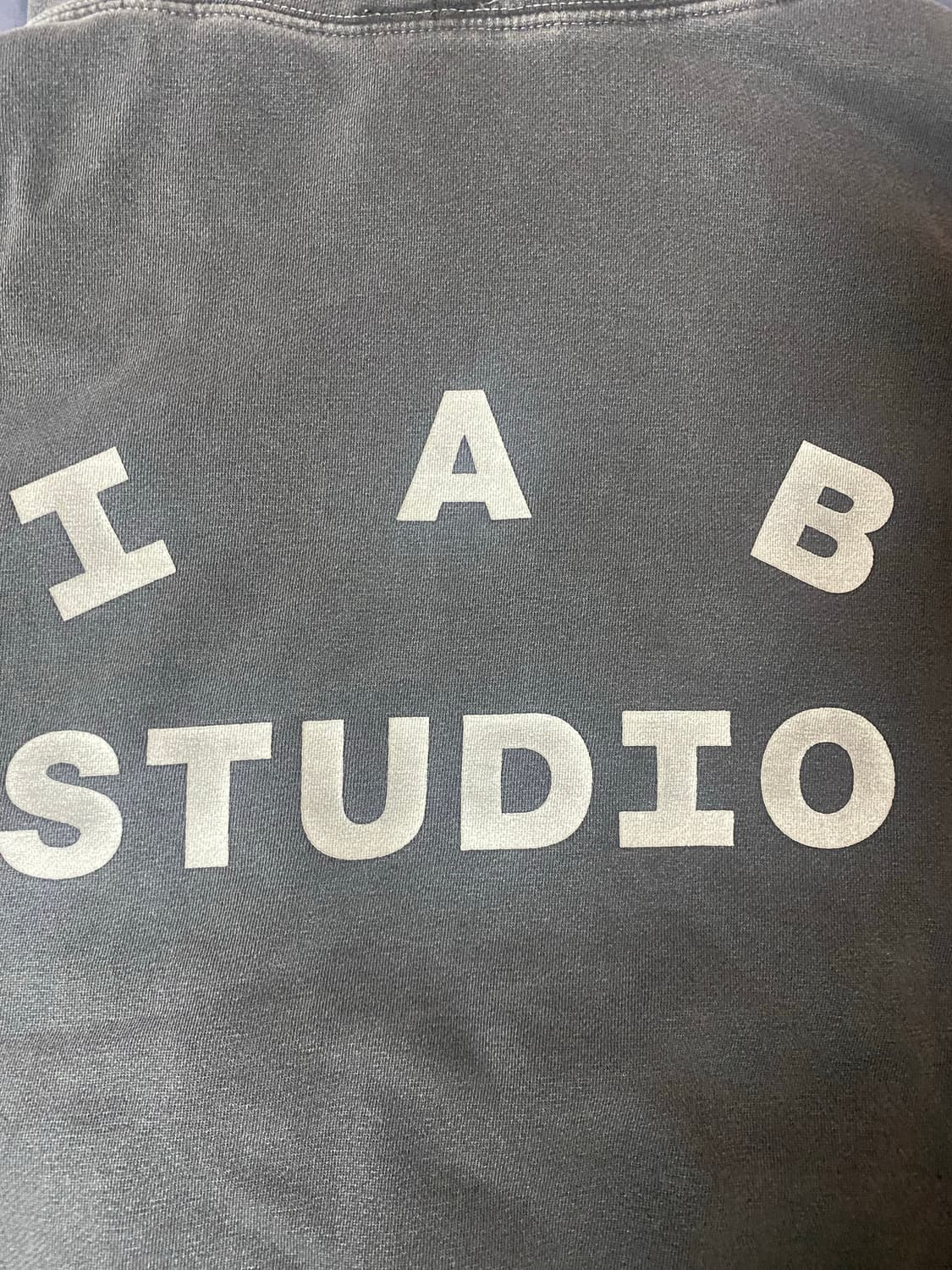 아이앱 스튜디오 피그먼트 후드티 L 판매 상품이미지5