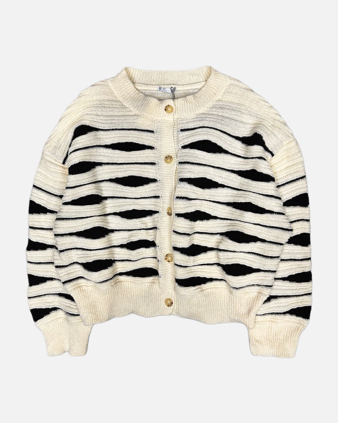slash stripe grunge cardigan 상품이미지1