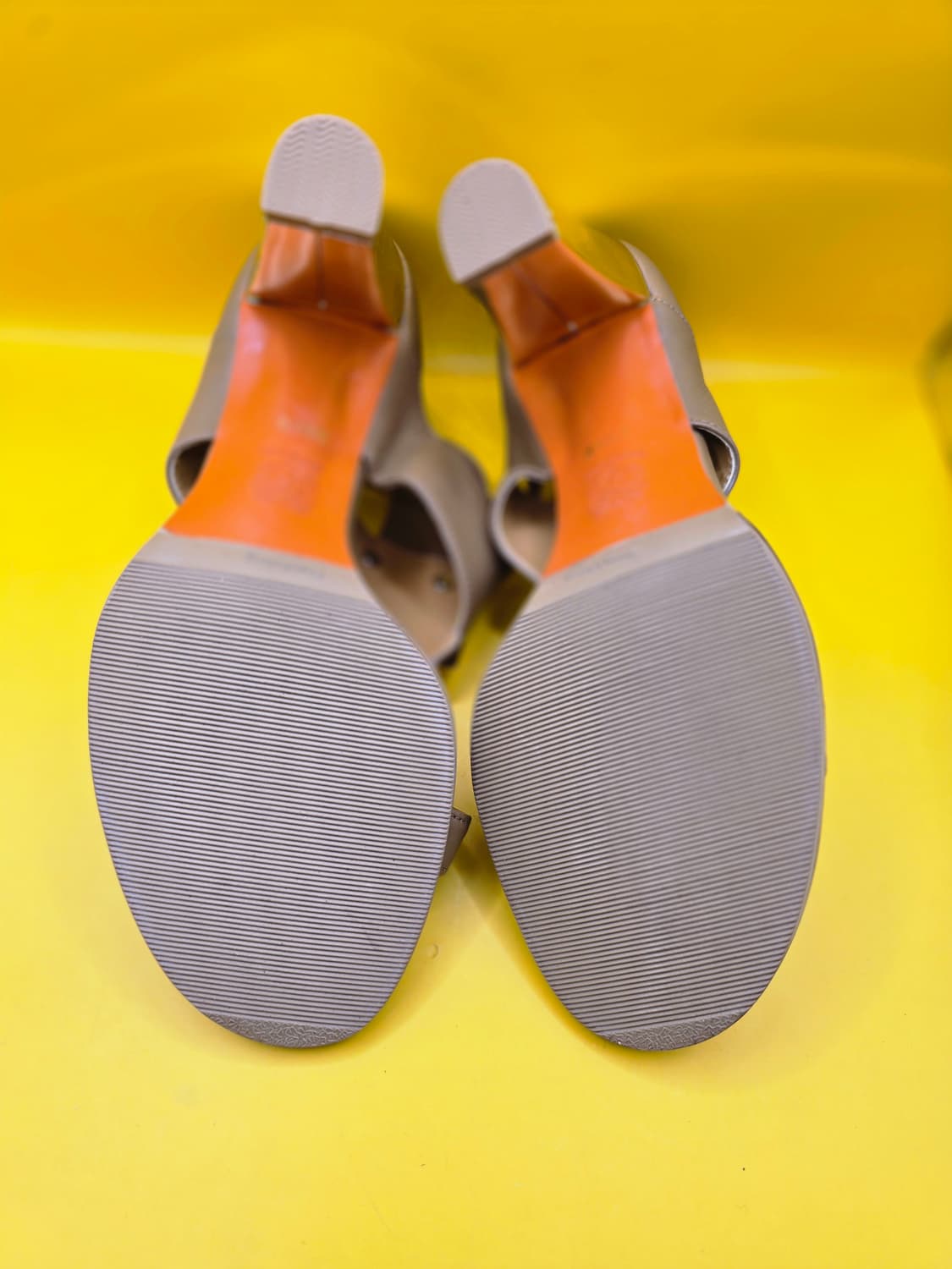 브루노말리 가죽 샌들 (7cm 굽)235D 상품이미지5