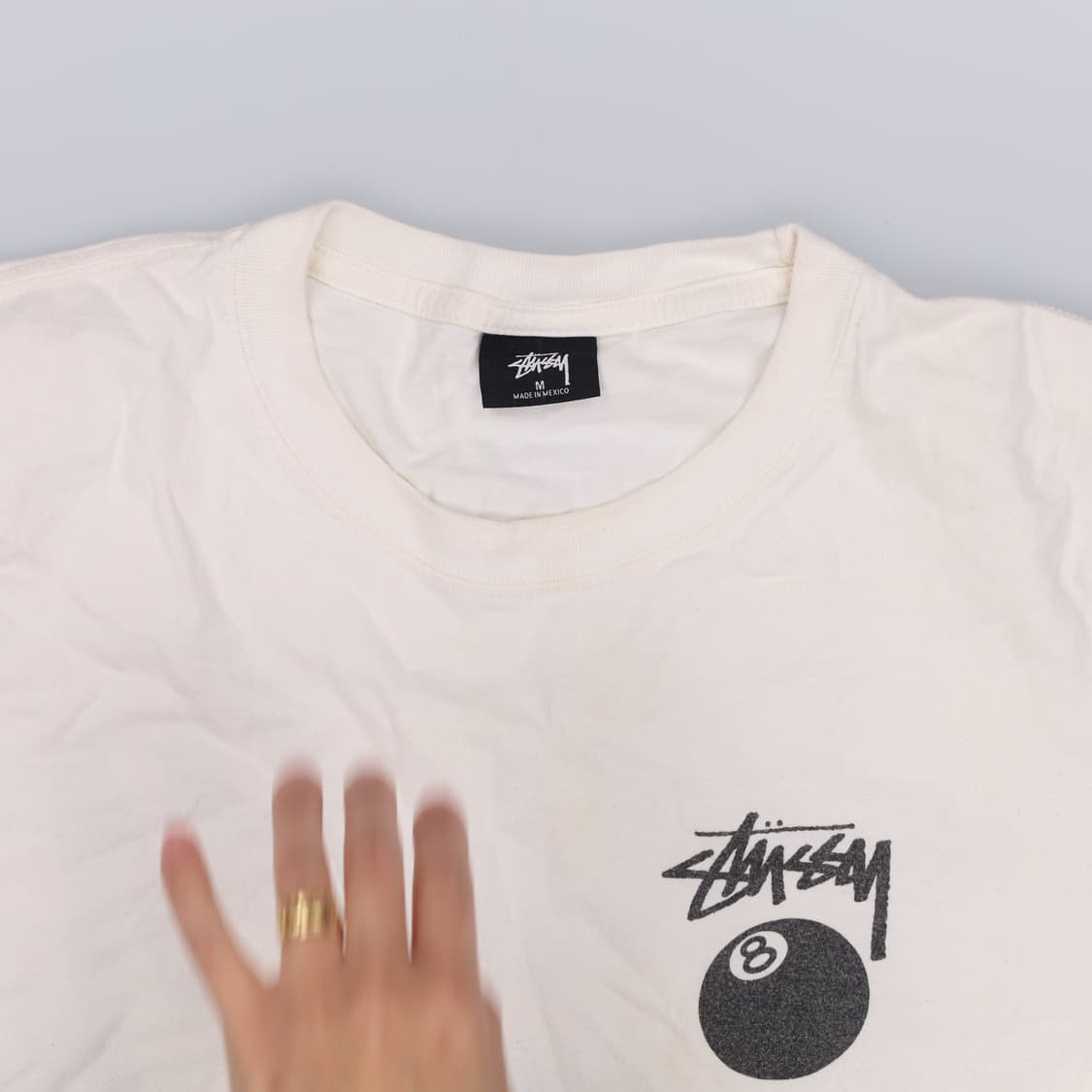 M 프린팅 빅로고 반팔티 0311H1 상품이미지3