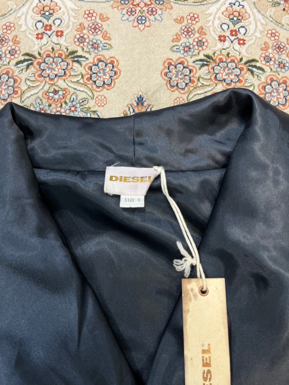 디젤 토글버튼 숄카라 하이넥 자켓 상품이미지3