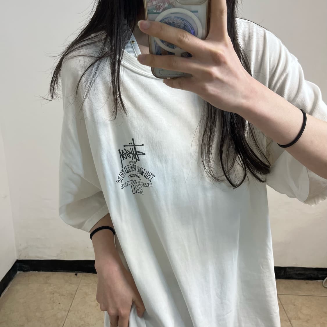 Stussy the wide world tribe t-shirt 상품이미지2