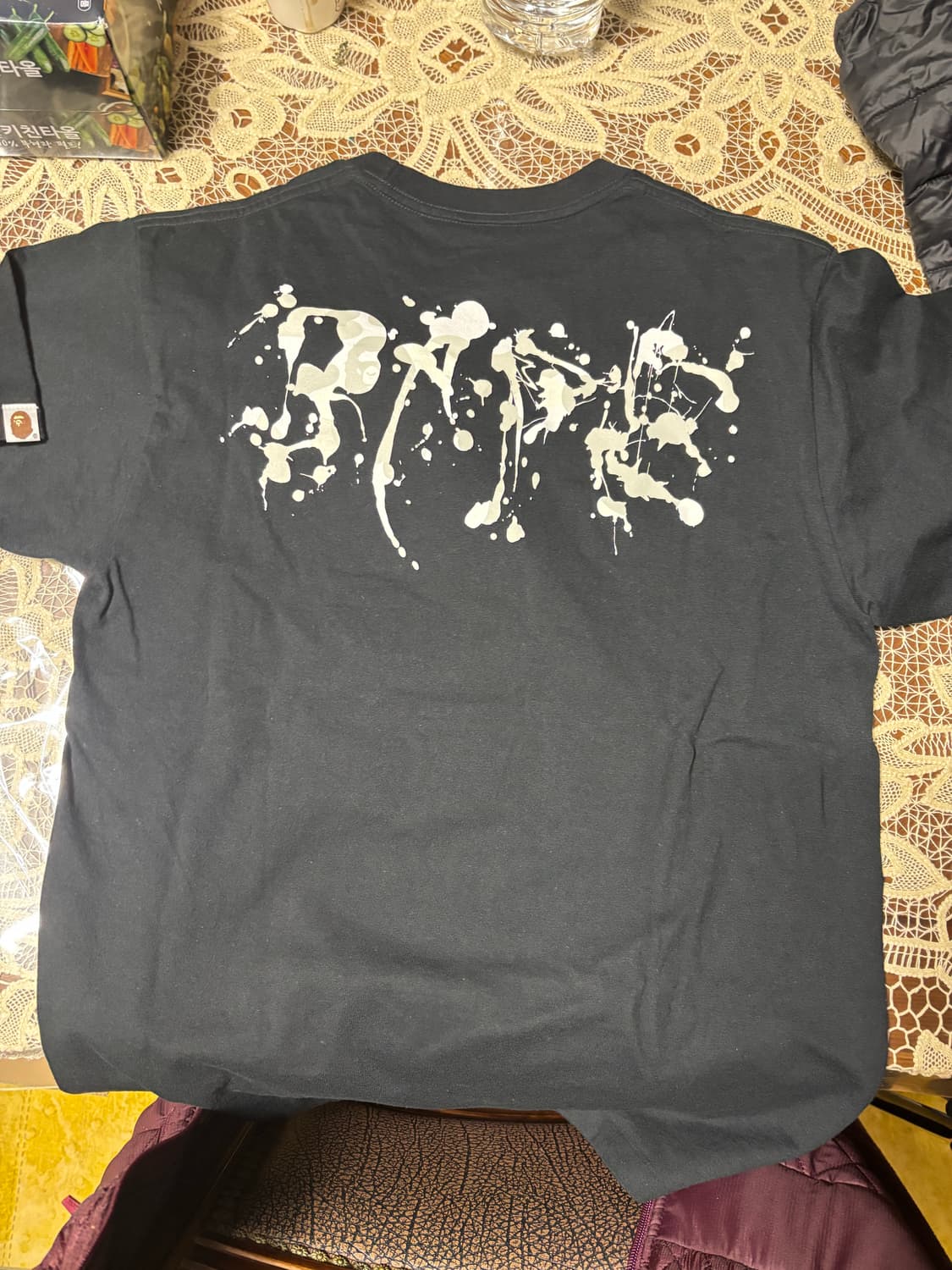 베이프 컬리지 스타 헤드 반팔 상품이미지6