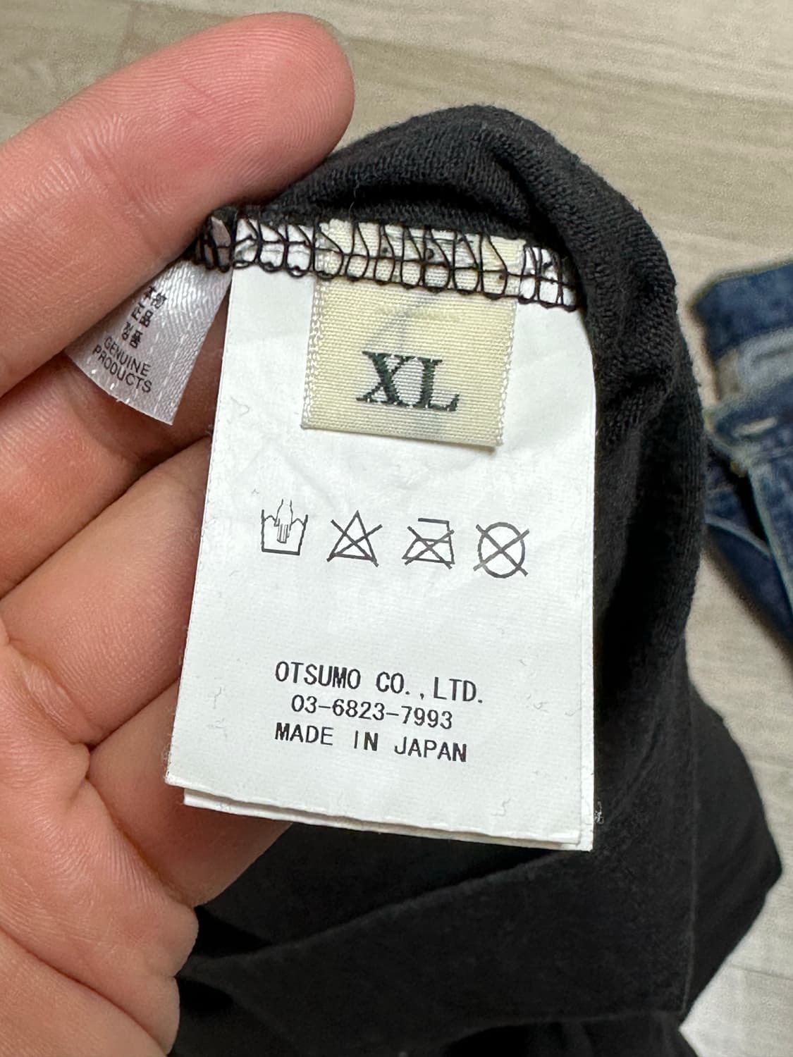 휴먼메이드 후쿠오카 롱슬리브 블랙 xl 상품이미지4