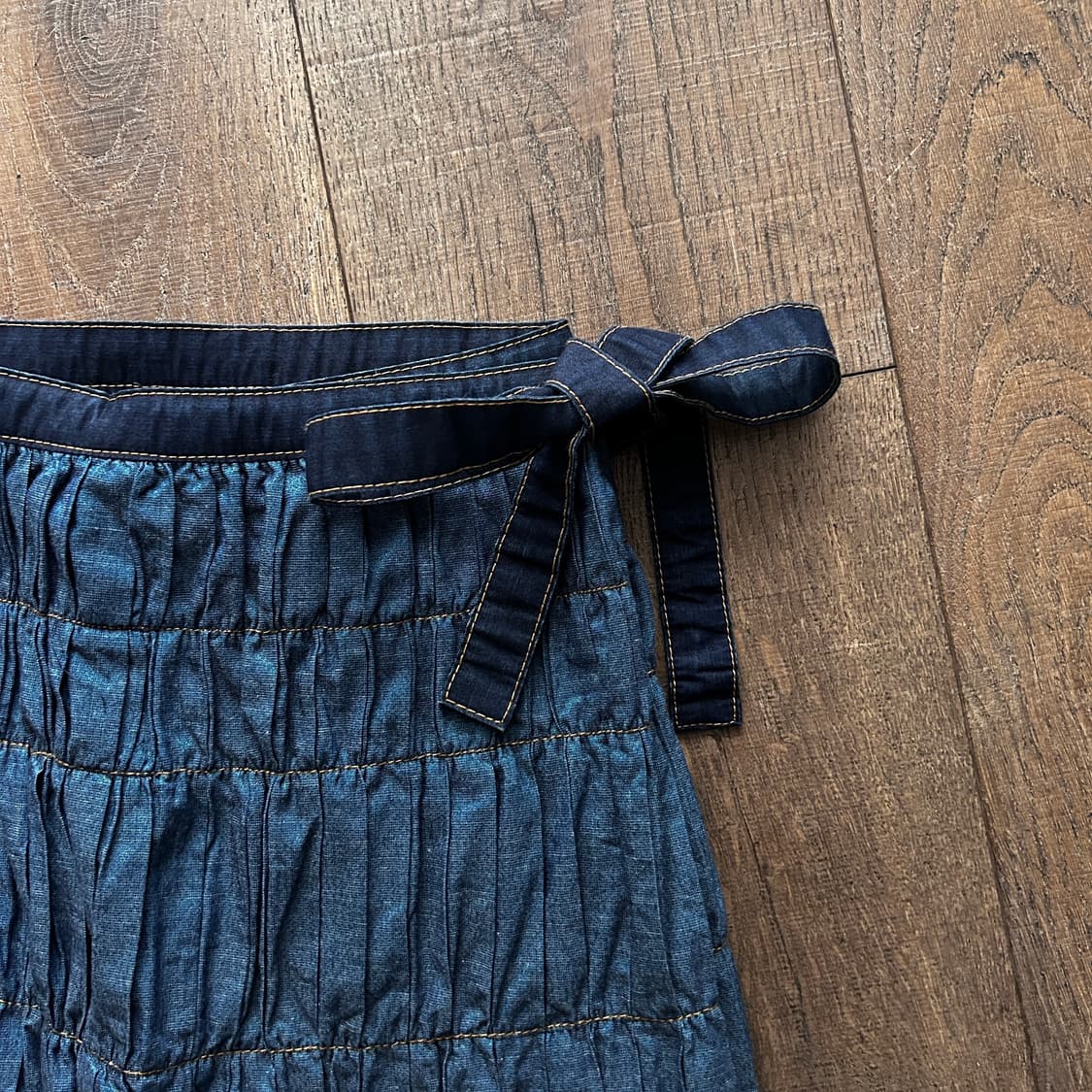 Pleats Wrap Ribbon Skirt 상품이미지10