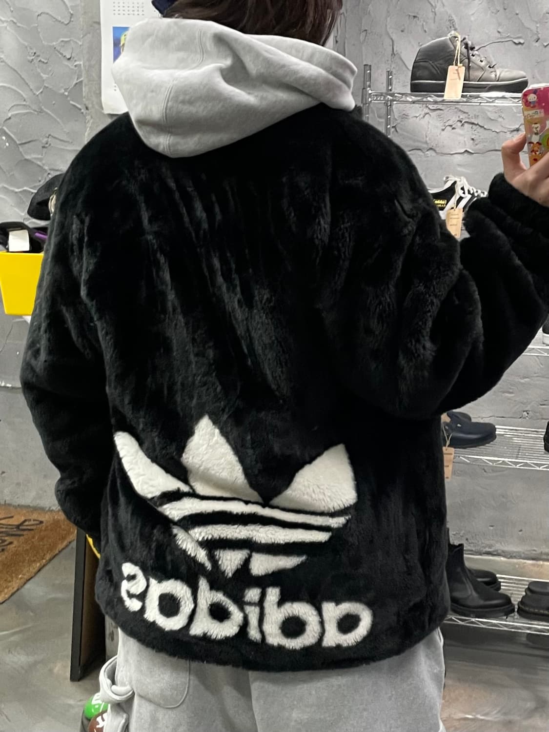 아디다스 퍼 플리스 자켓 상품이미지8