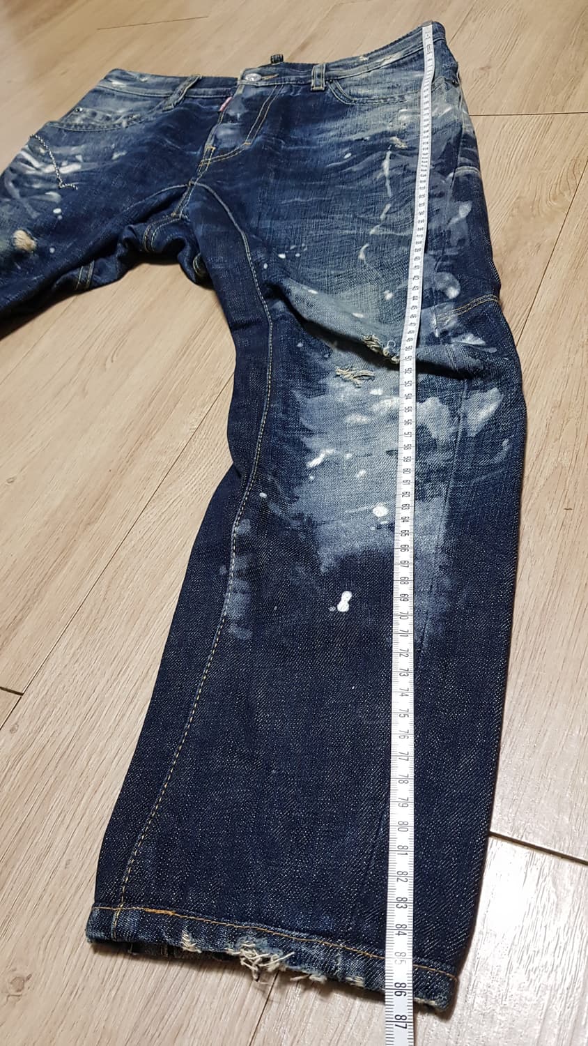 디스퀘어드 11ss 페인트 체인바이커 남, 녀 겸용 42 상품이미지6