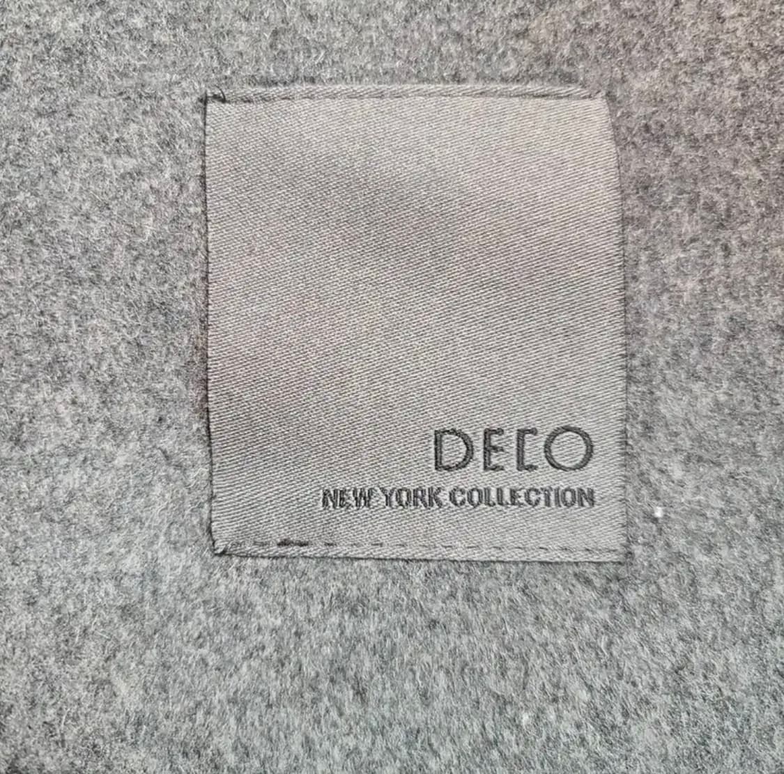 데코 그레이 모직 코트 상품이미지3