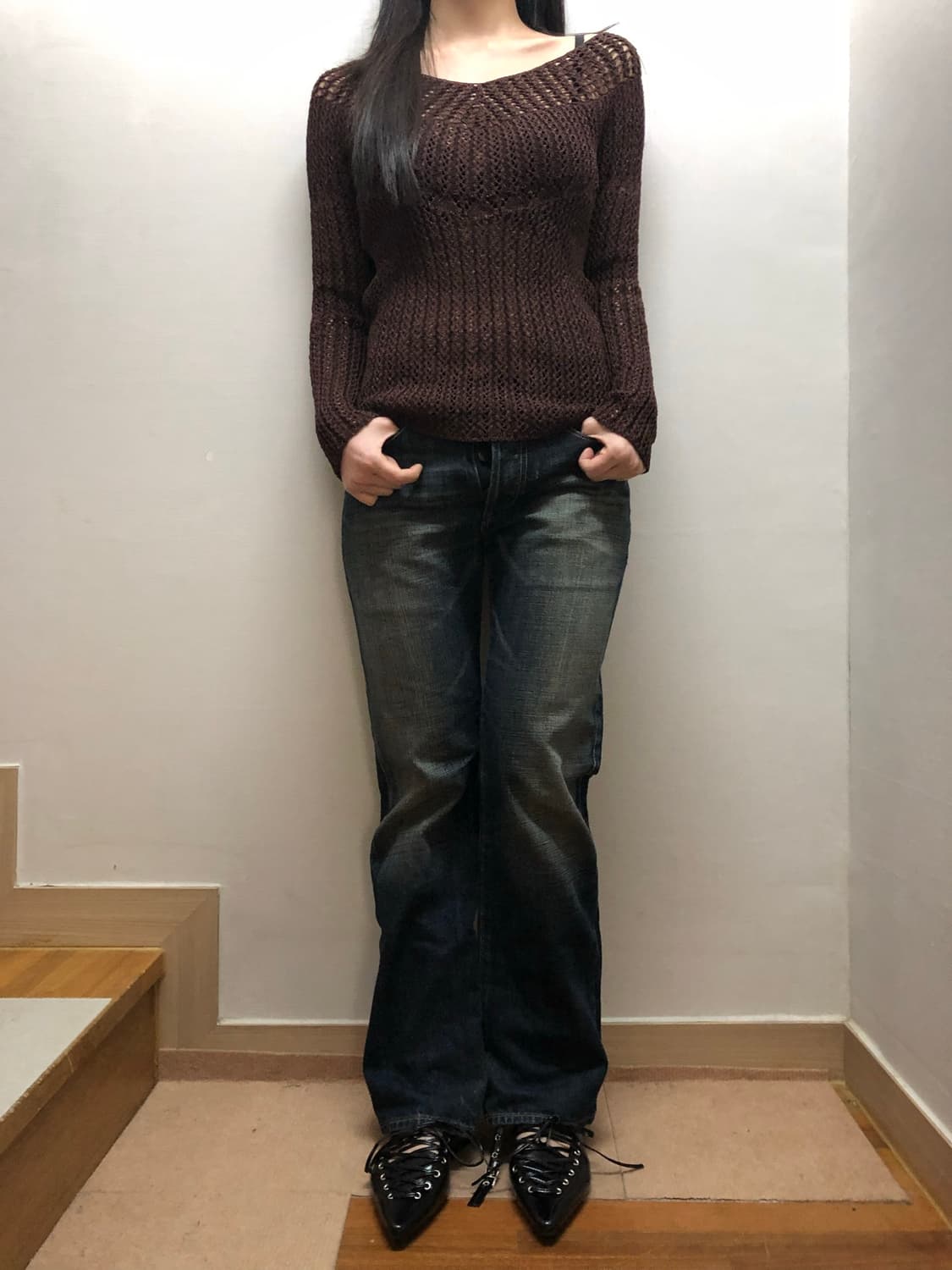 빈티지 갭 슬림 부츠컷 데님 팬츠 상품이미지4