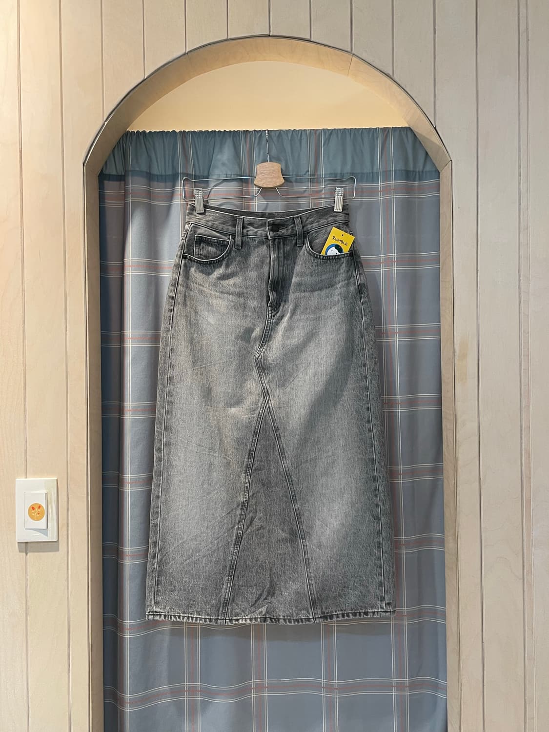 유니클로 그레이데님 스커트 상품이미지1