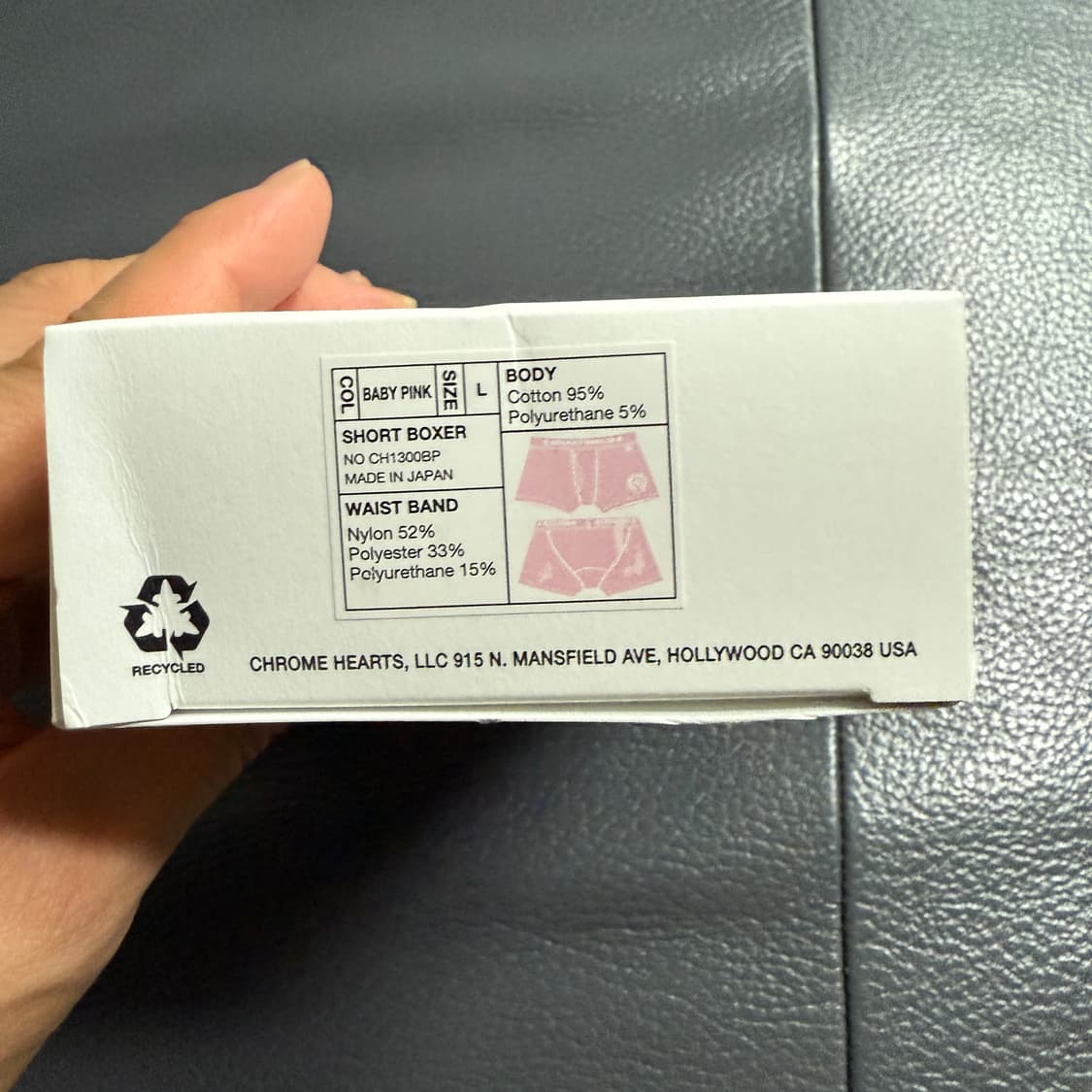 크롬하츠 언더웨어 속옷 L 새상품 상품이미지2