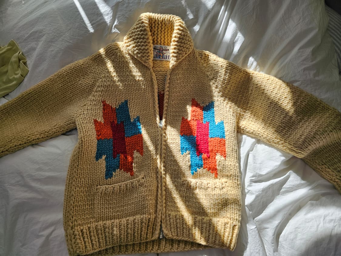 90's 카나타 코위찬 니트 상품이미지1