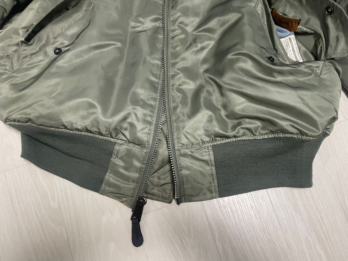 알파인더스트리 ma-1 XL 90s 빈티지 항공점퍼 상품이미지4
