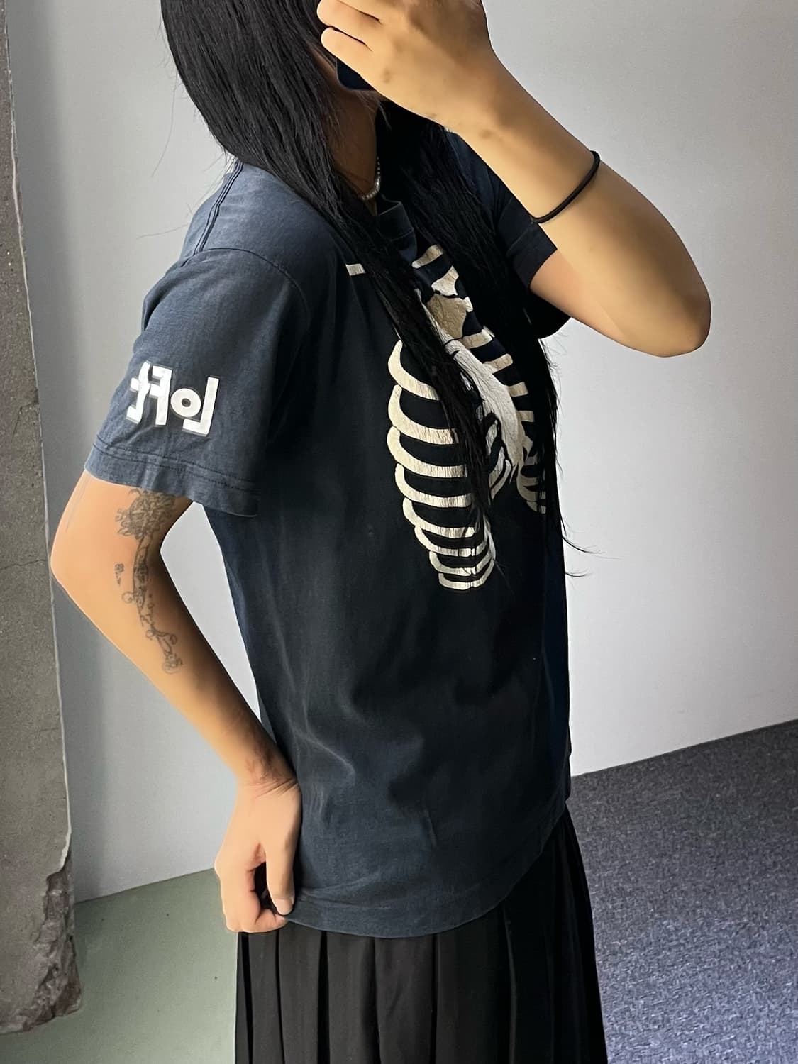 유나이티드 애슬 본 스컬 티셔츠 상품이미지2