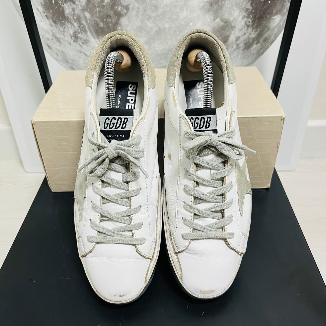 정품 42) 골든구스 스파클 실버 스니커즈 270~275 상품이미지3