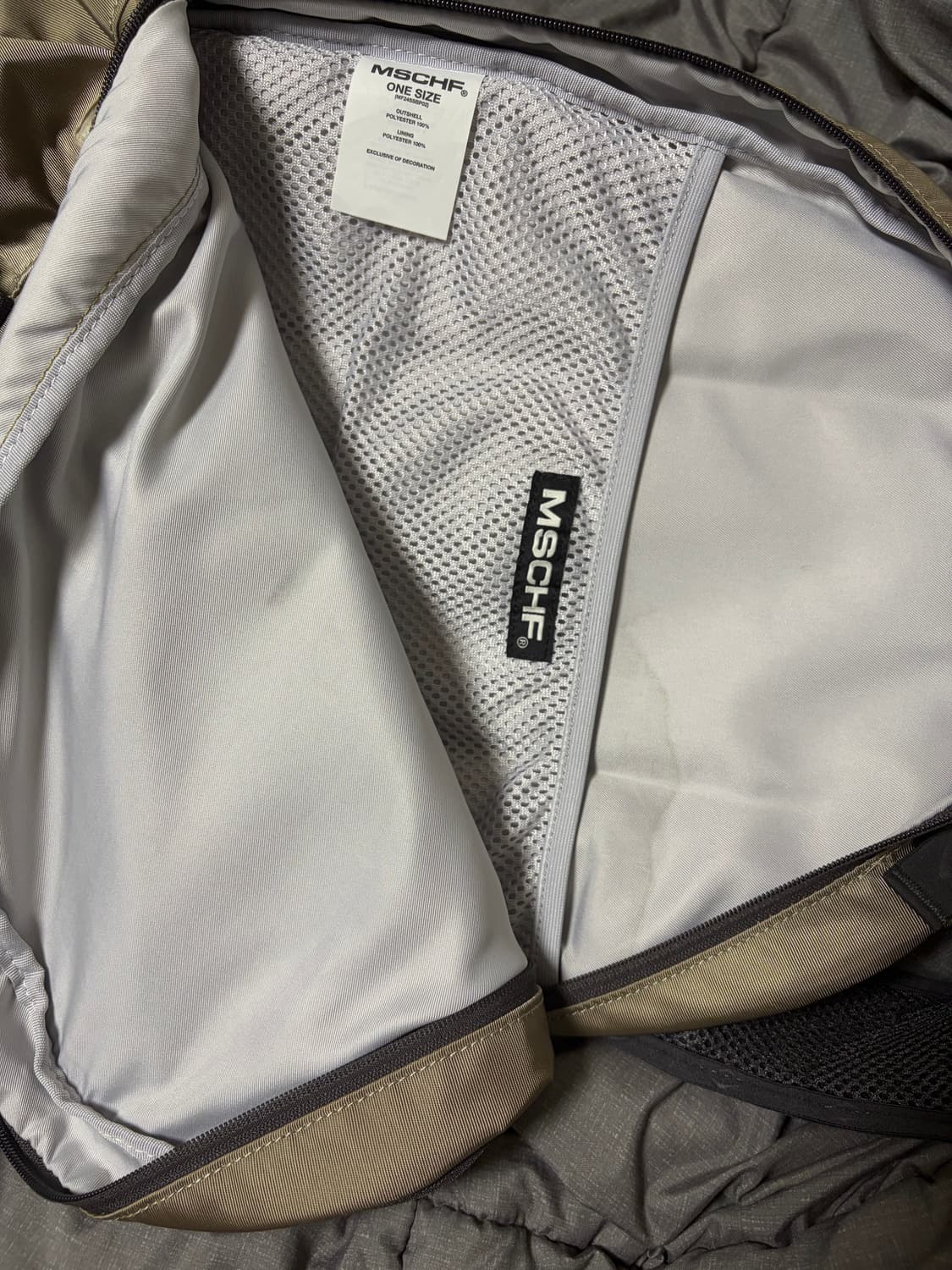 미스치프 롬버스 마운틴 백팩 카키 상품이미지5