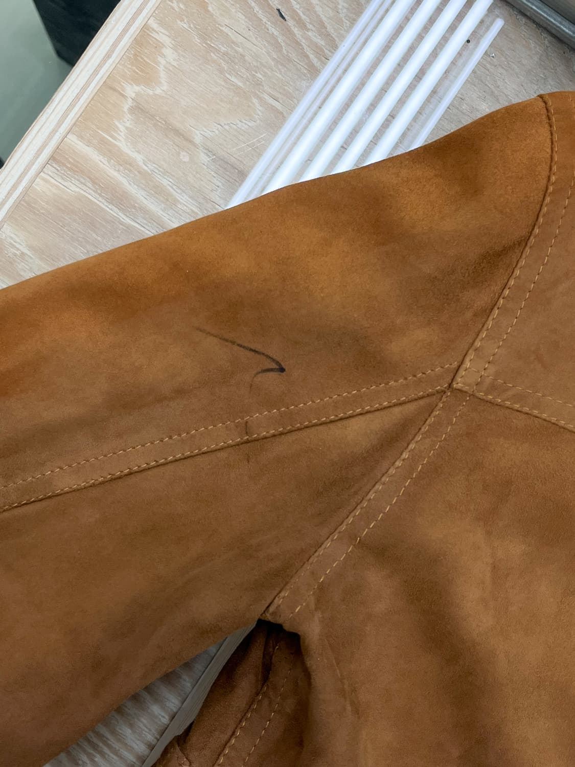 빈티지 베라 펠레 스웨이드 자켓 상품이미지10