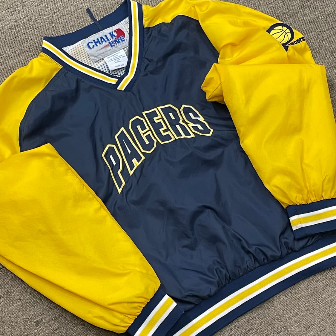 (L) NBA PACERS 패커스 팀 웜업 자켓 상품이미지4