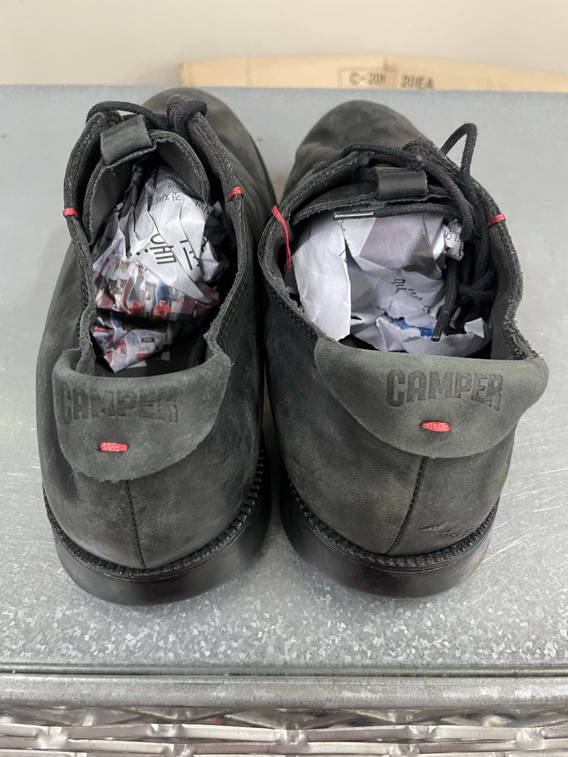 캠퍼 레더 로퍼 블랙 41 상품이미지10