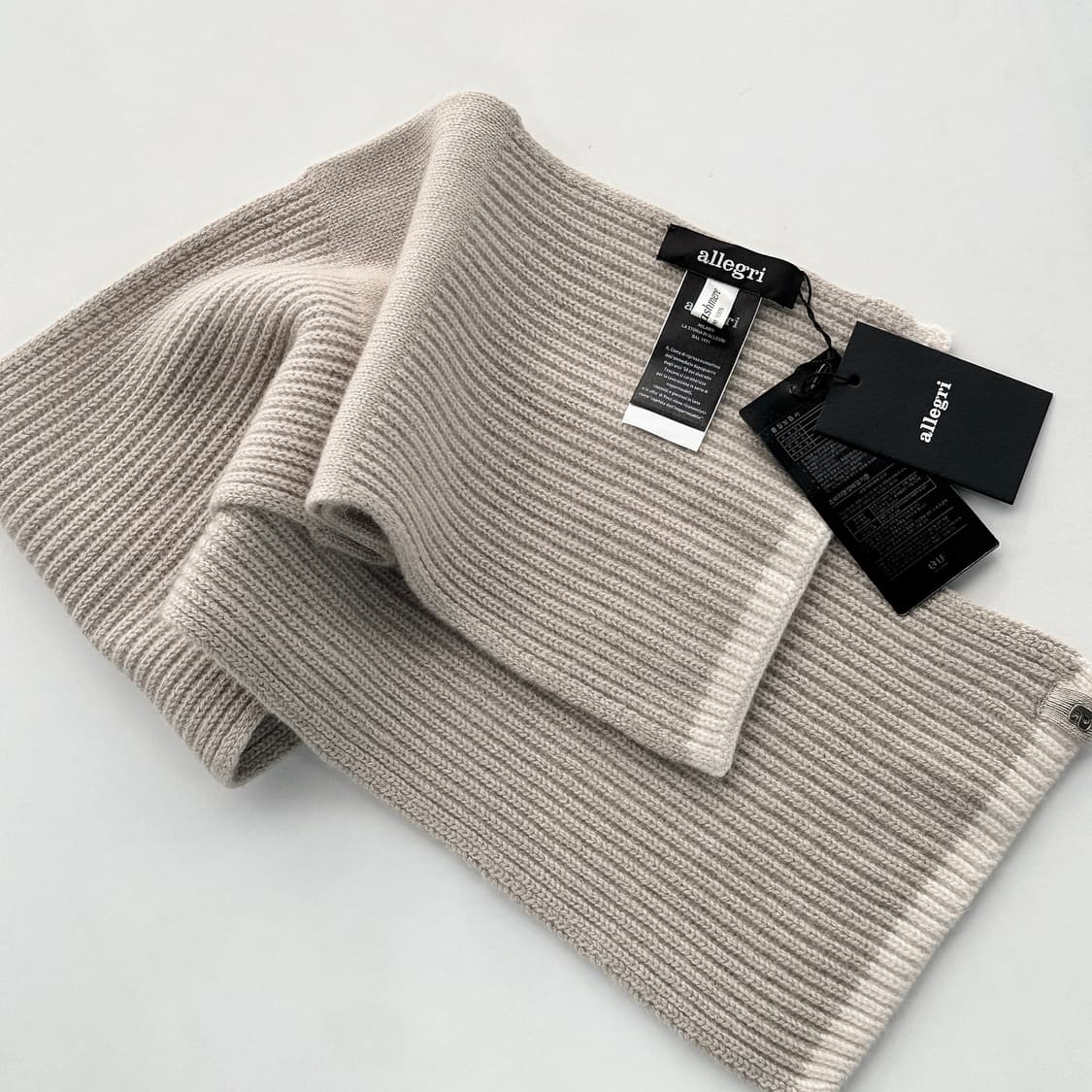 알레그리 23 캐시미어100 머플러 [새상품] 상품이미지1