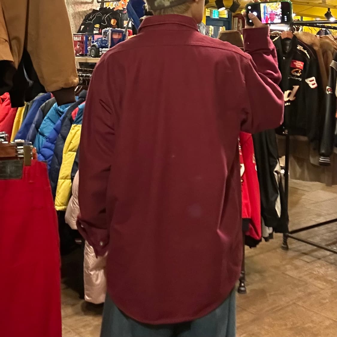 [HI] 칼하트 코듀로이 셔츠 버건디 상품이미지5