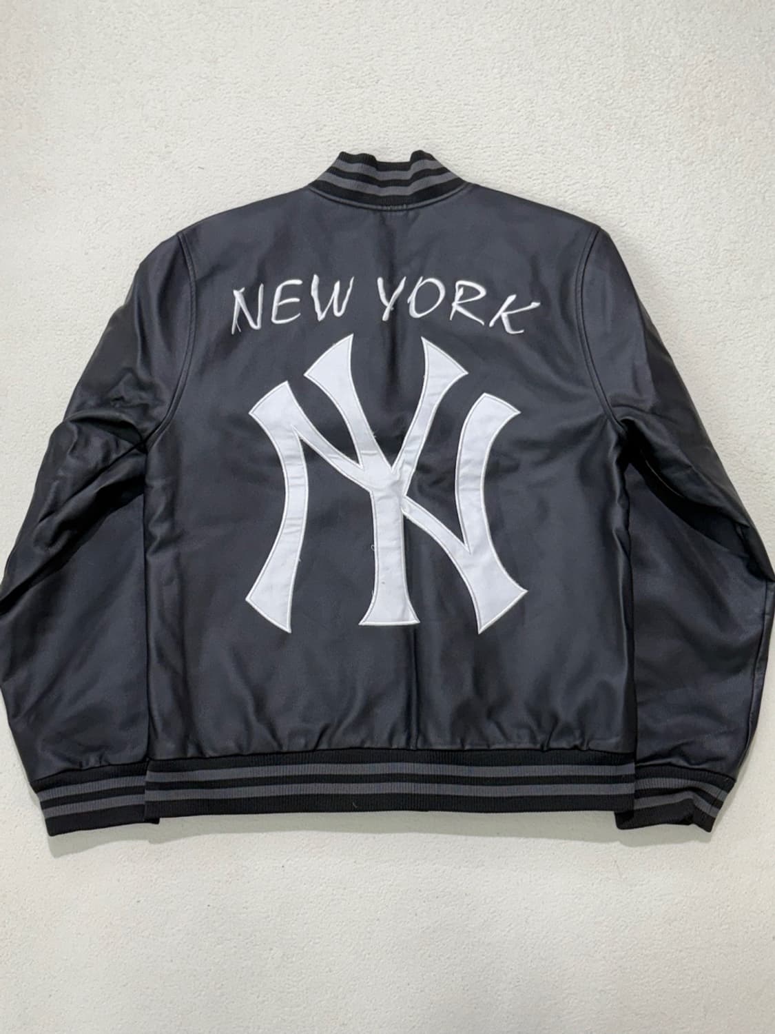 마제스틱 뉴욕 양키스 스타디움 바시티 자켓 점퍼 L 상품이미지4