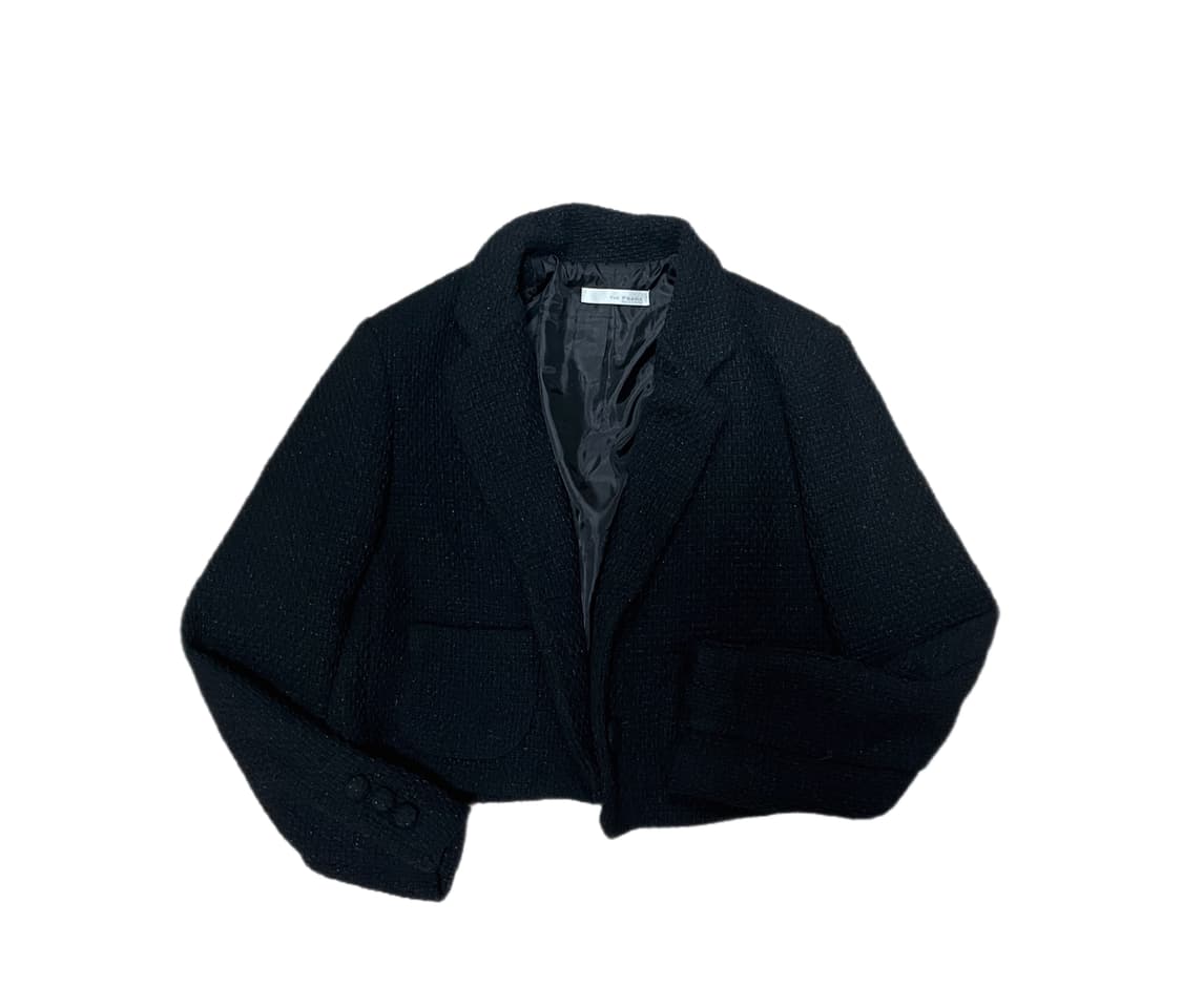 펄 트위드 자켓 상품이미지1