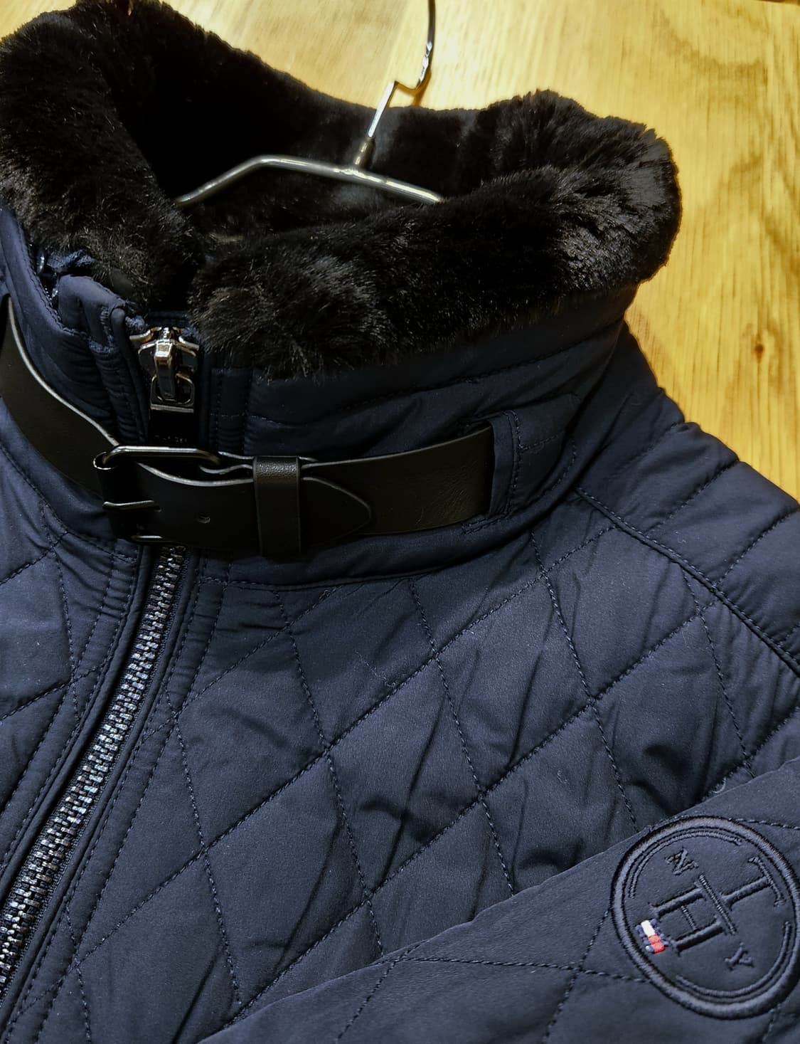 (새상품급)타미힐피거 다이아 퀄팅코트M 상품이미지5