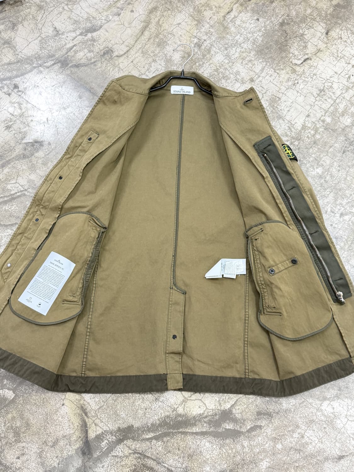 스톤아일랜드 데이비드 저지 TC 코트 상품이미지8