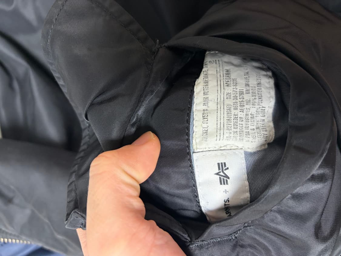 알파인더스트리 ma-1 상품이미지5