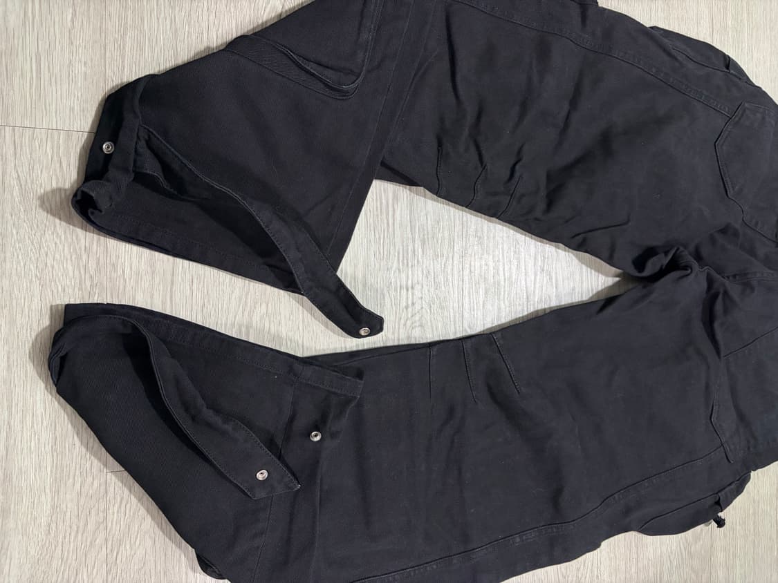 자라 유틸리티 포켓 팬츠 블랙 38(30) 상품이미지4