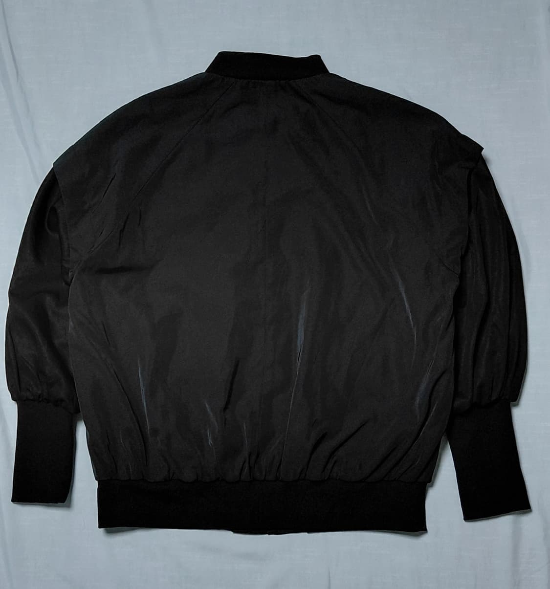 [JEANASIS] 지나시스 오버핏 항공 점퍼 (F사이즈/블랙) 상품이미지8