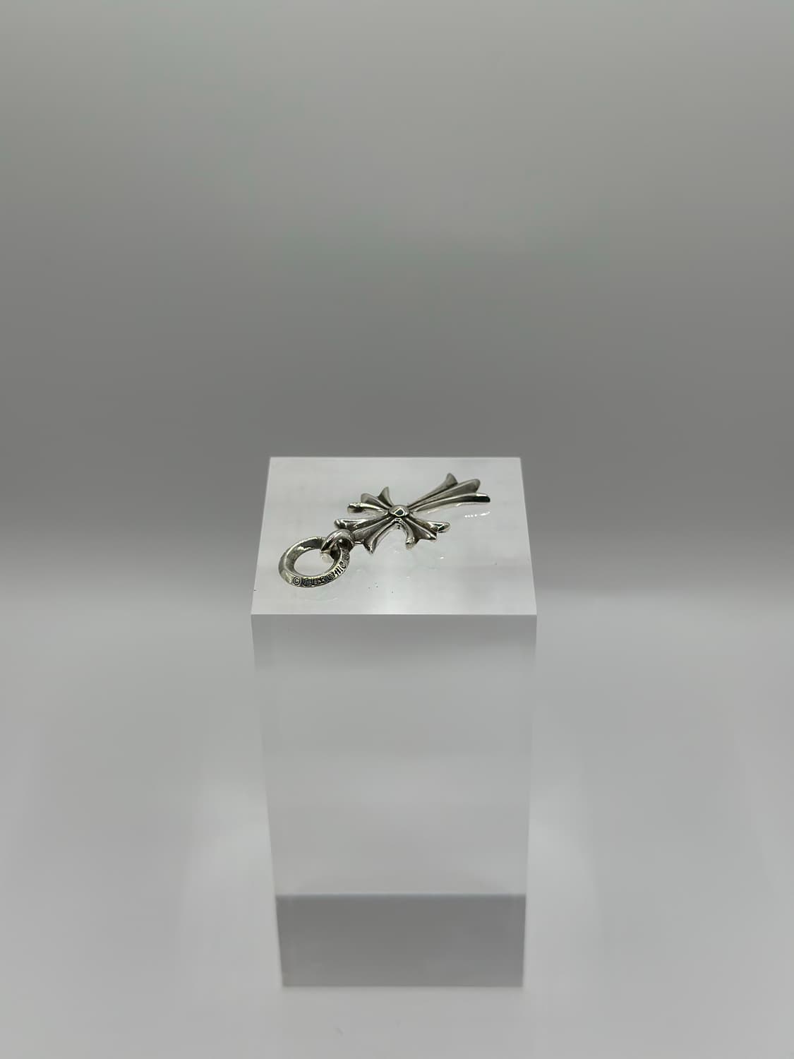 크롬하츠 목걸이 판매 [타이니 크로스 펜던트, 롤체인 18인치 일괄] 상품이미지2