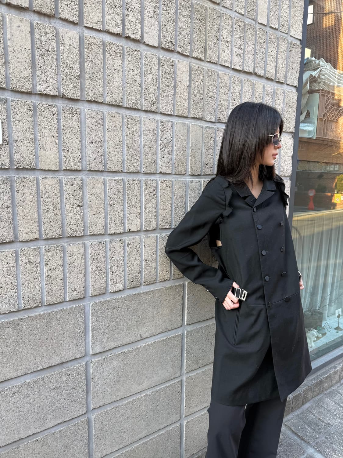 언더커버 아방가르드 버클 더블 자켓 상품이미지9