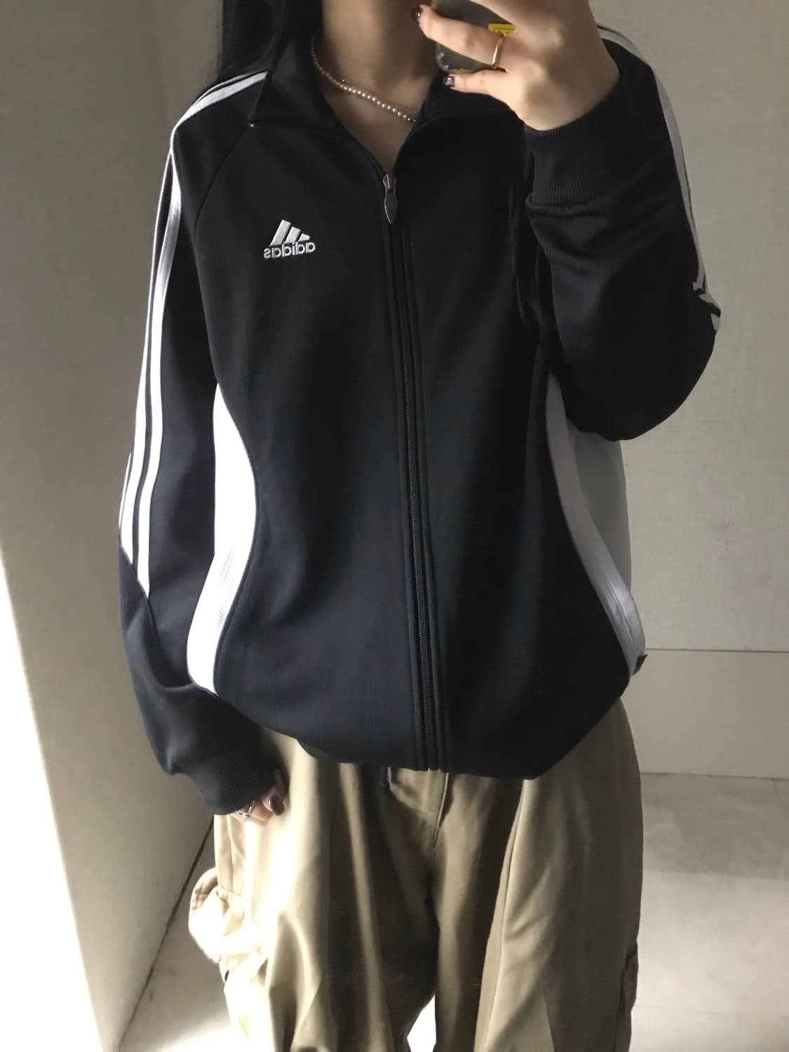 아디다스 검흰 져지 상품이미지3