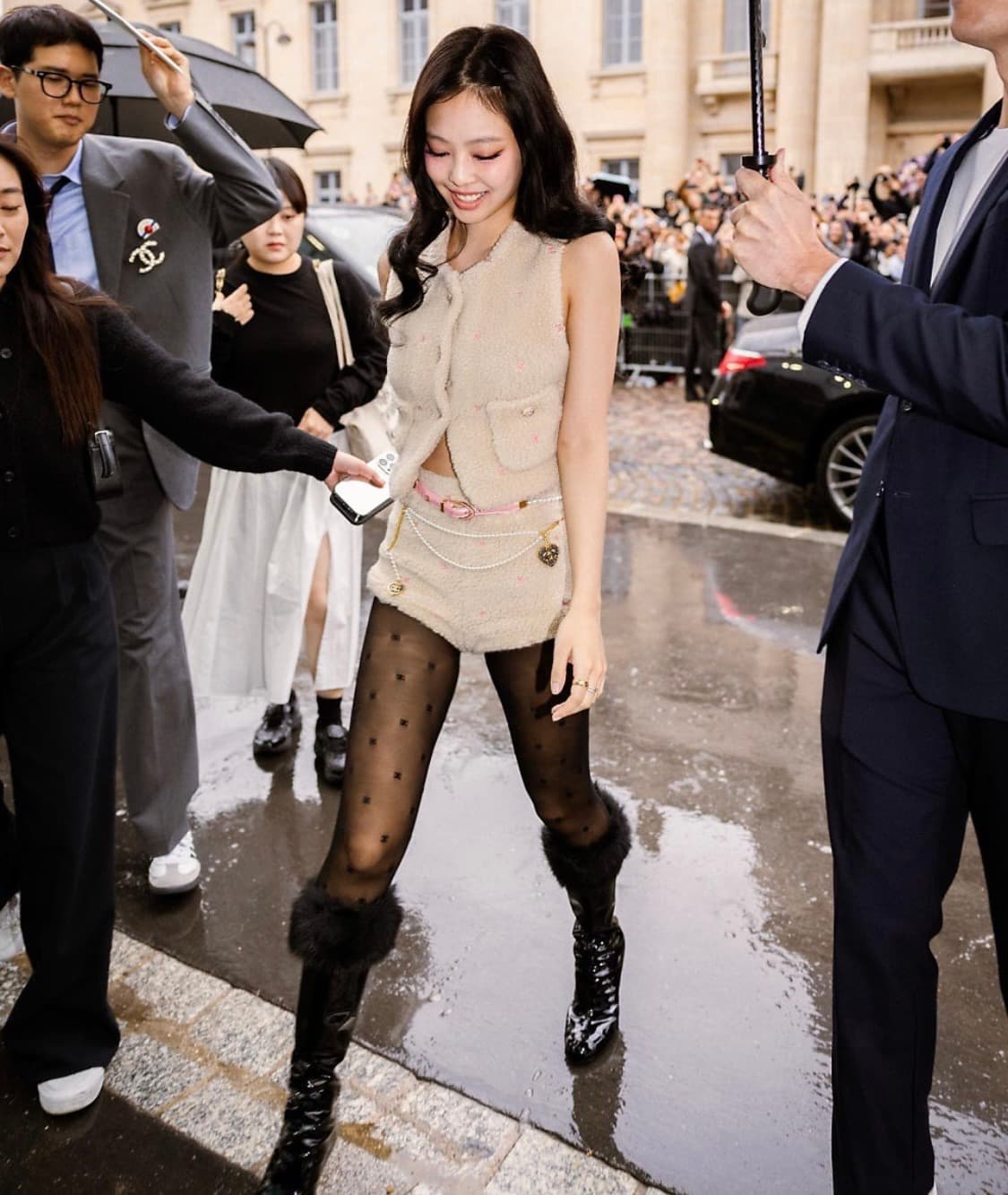 제니 샤넬 cc로고 스타킹(M) 상품이미지3