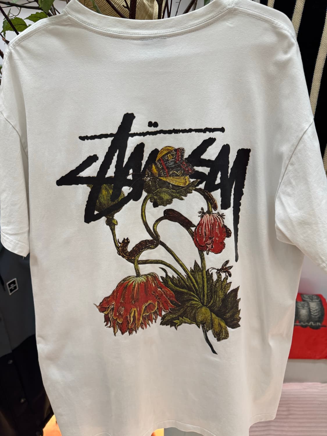 Stüssy Withered Flower 스투시 그래픽 반팔 티셔츠 상품이미지9