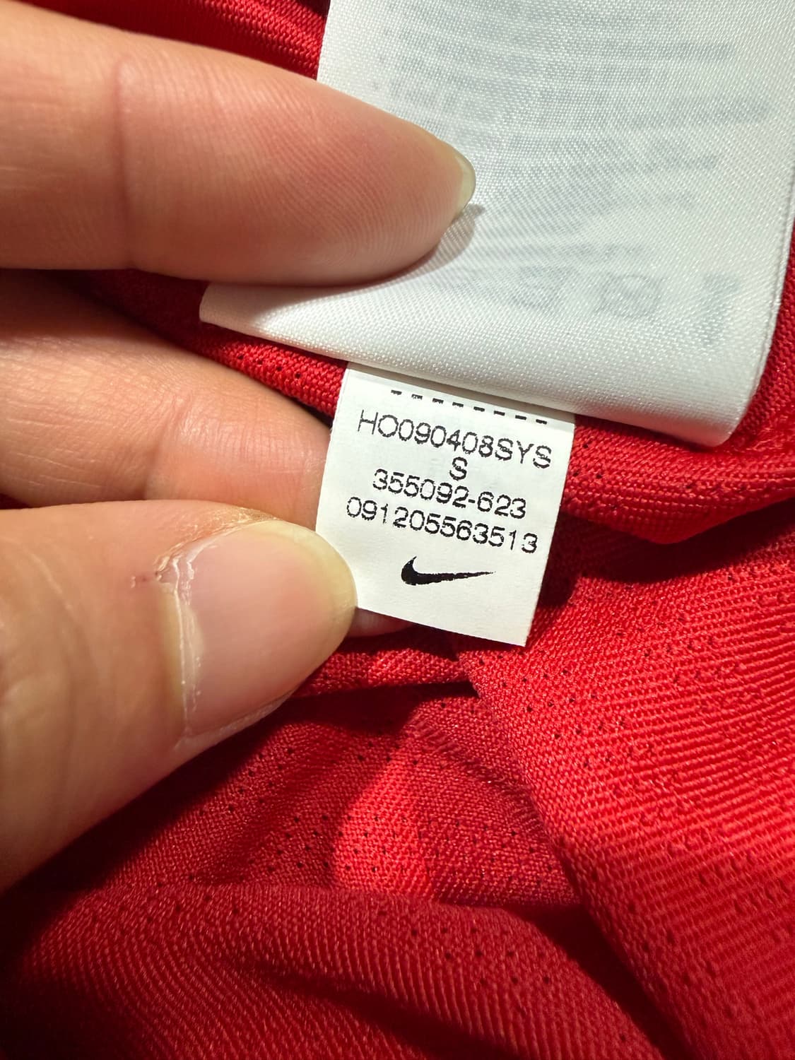 Nike 나이키 09-10 맨체스터 유나이티드 노마킹 긴팔 홈 유니폼 상품이미지6