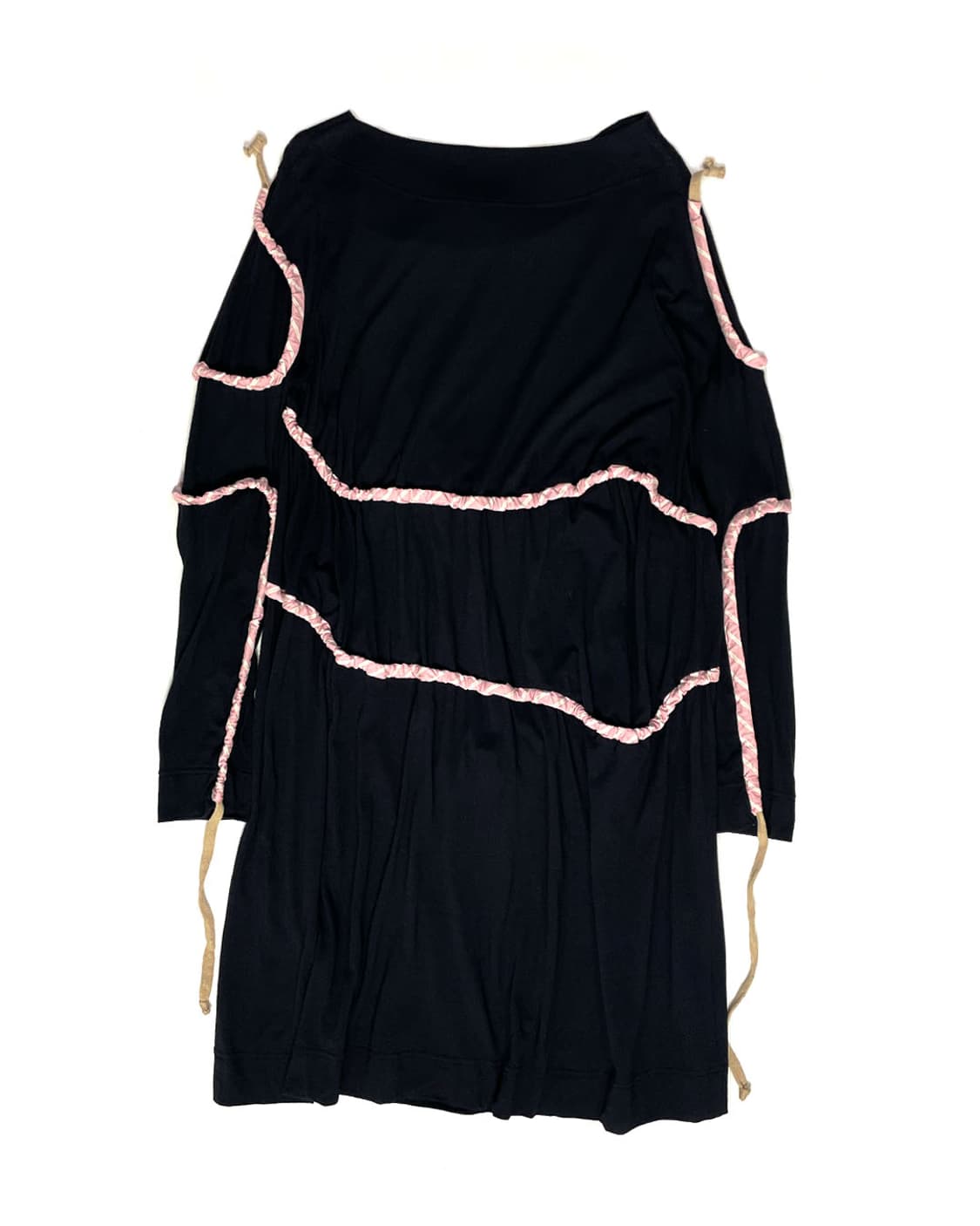 Vivienne Westwod 셔링 보트넥 원피스 상품이미지3