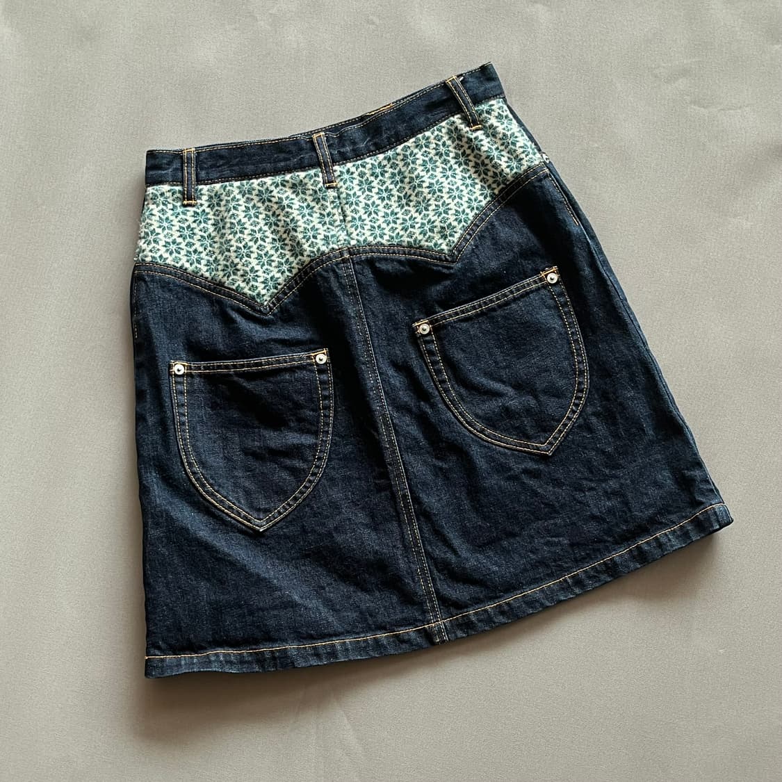 스나오 쿠와하라 데님 스커트 상품이미지1