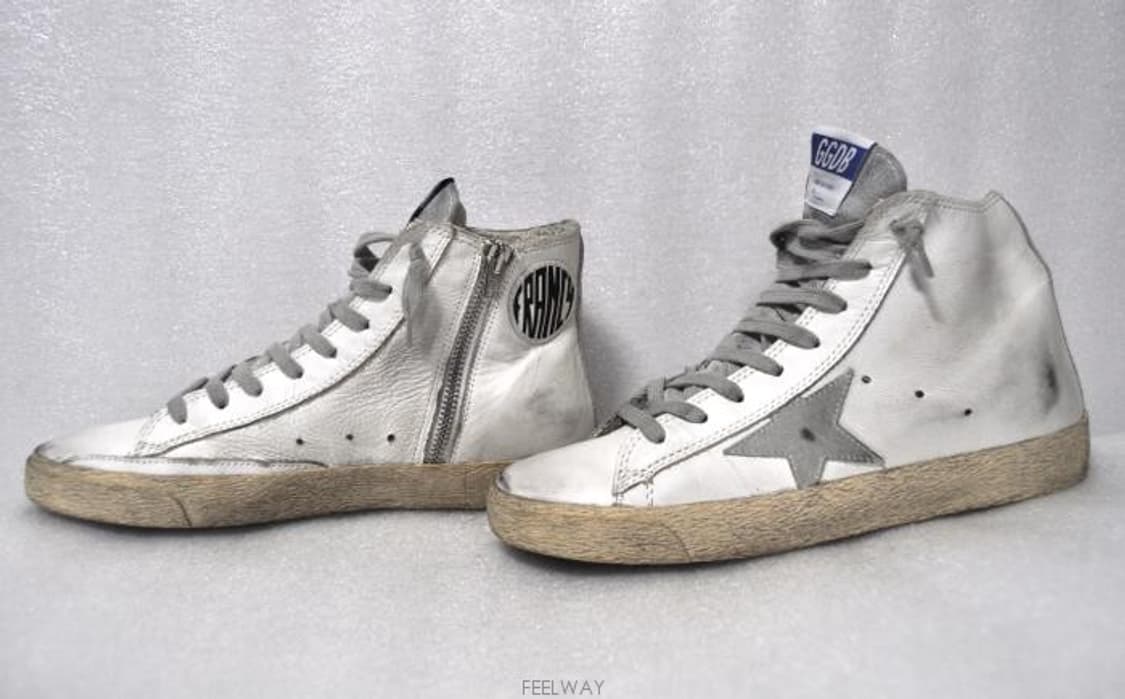 골든구스/여성더티하이탑스니커즈(사이즈250)정품 상품이미지4