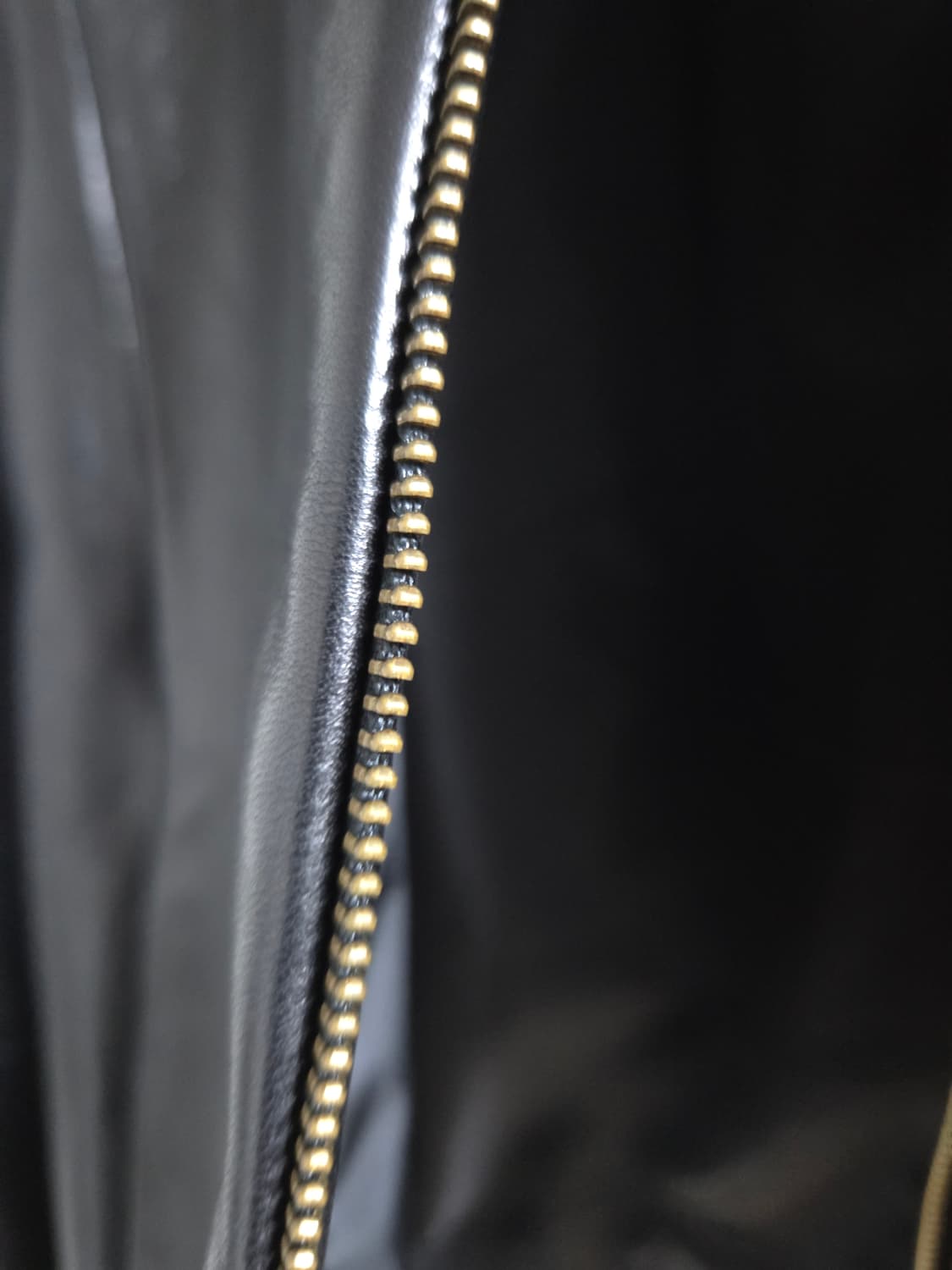 52)노이어 x KKST 램스킨 벨티트 크롭 가죽자켓 상품이미지3