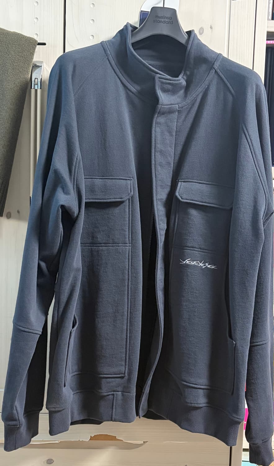 Y.E.S Zip Sweat Jacket Charcoal xl 상품이미지6