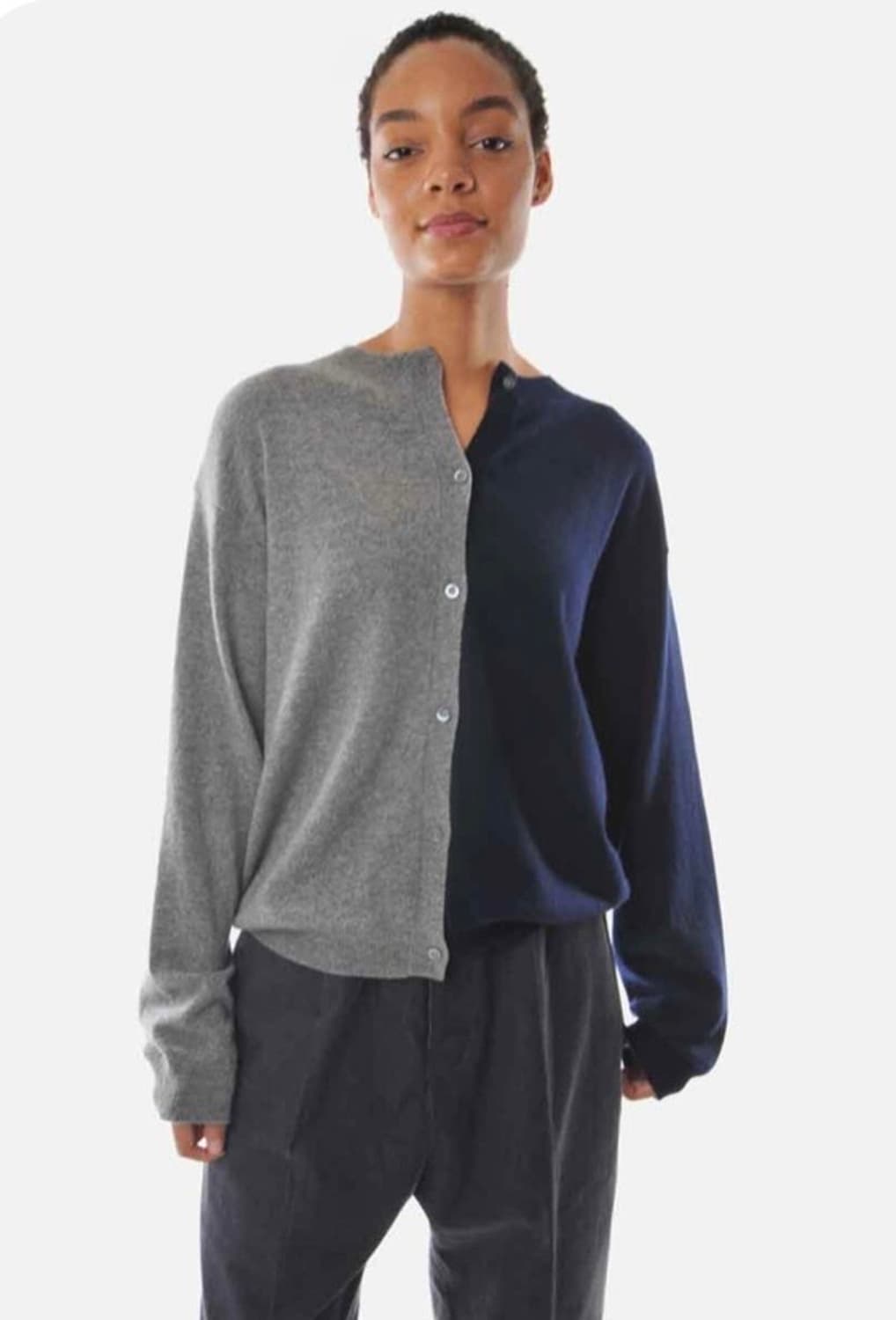 [새상품] 소피드후레 캐시100 가디건 S 상품이미지1