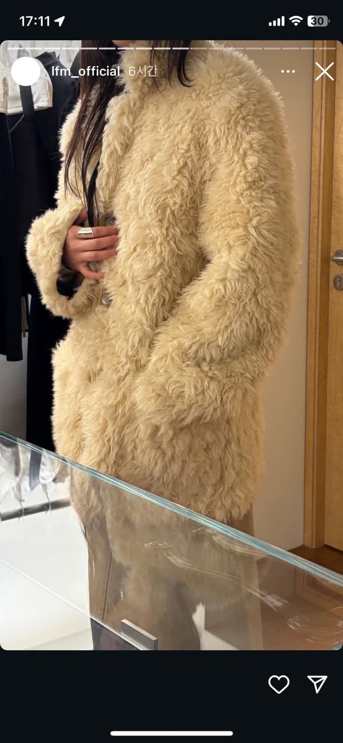LFM 시어링 코트 구해요 ㅠㅠㅠㅠ 상품이미지1