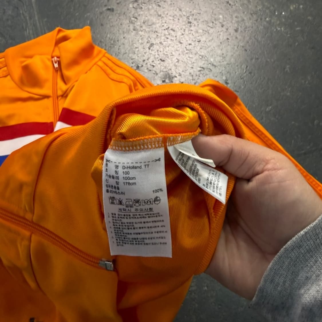 100 아디다스 올드스쿨 네덜란드 져지  상품이미지5