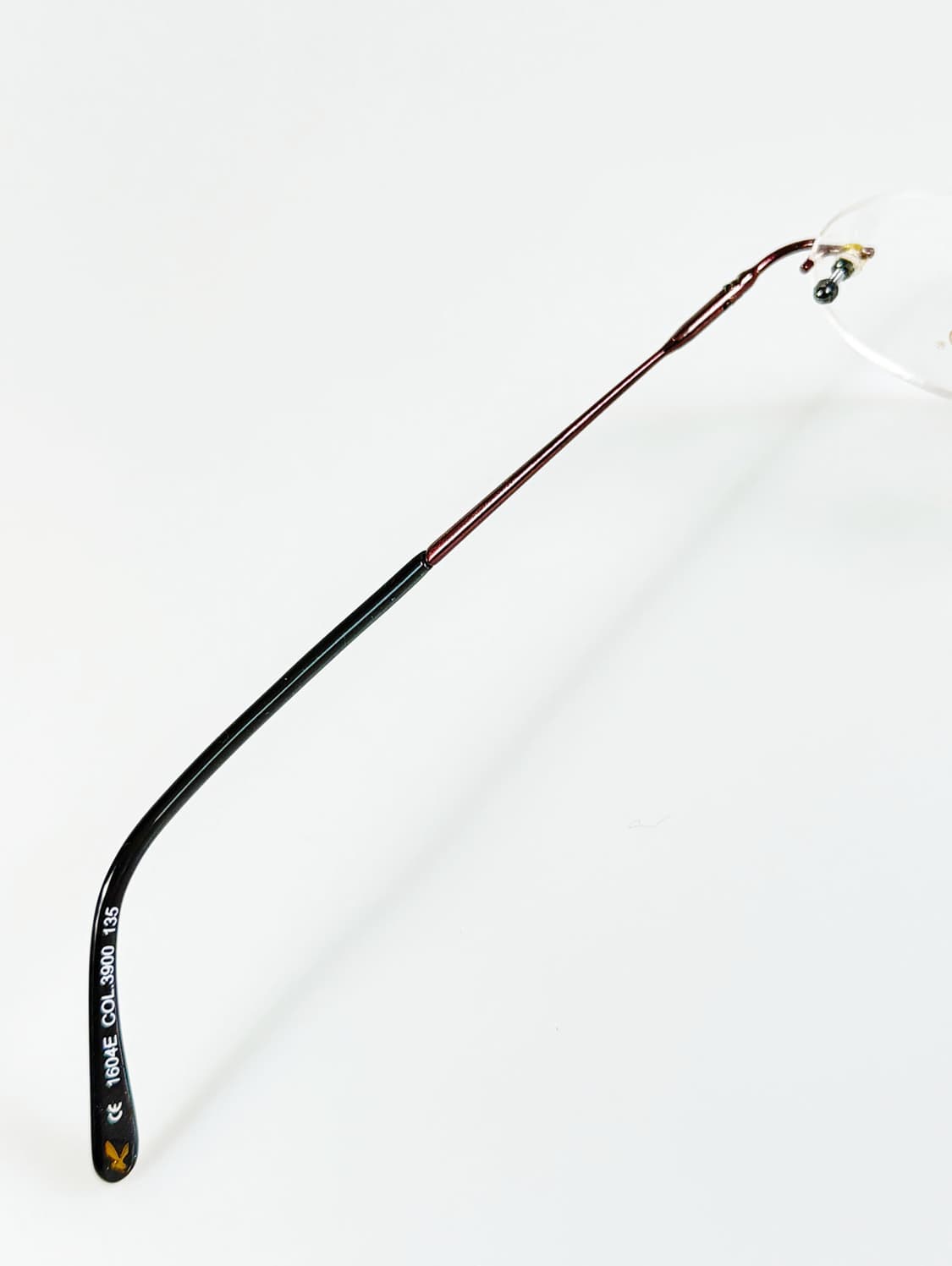 90s KALEIDO 무테 오벌 프레임 빈티지 안경 상품이미지7