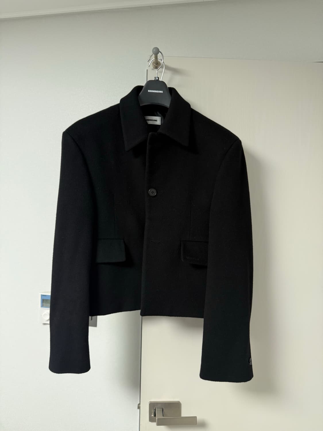 구민성 캐시미어 블루종 M 상품이미지2